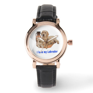 I Love my Labrador Watch