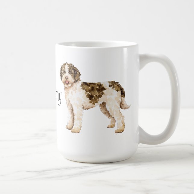 I Love my Lagotto Coffee Mug (Right)