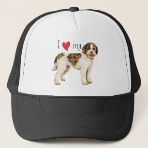 I Love my Lagotto Trucker Hat
