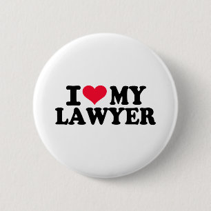 I love my Lawyer 2 Inch Round Button