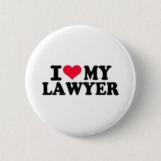 I love my Lawyer 2 Inch Round Button