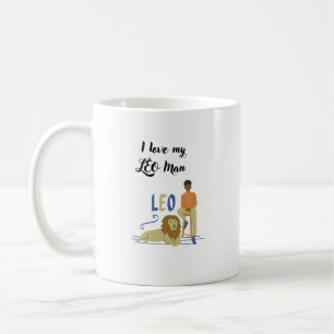 I Love My Leo Man Coffee Mug