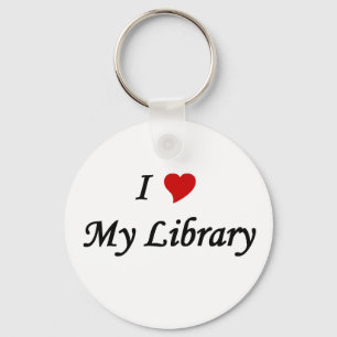 I love my library keychain