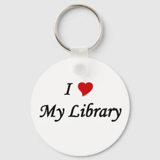 I love my library keychain