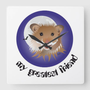 I love my little hamster clock