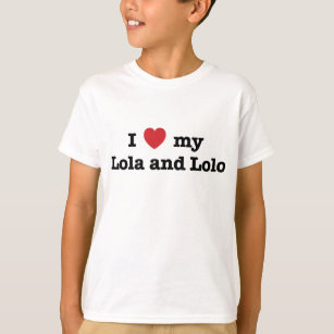 I Love my Lola and Lolo T-Shirt