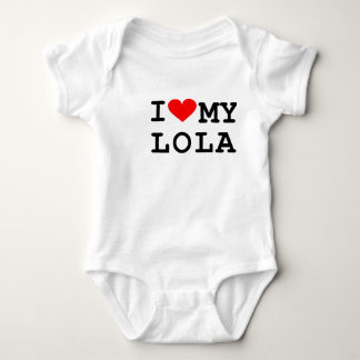 I love my lola baby bodysuit