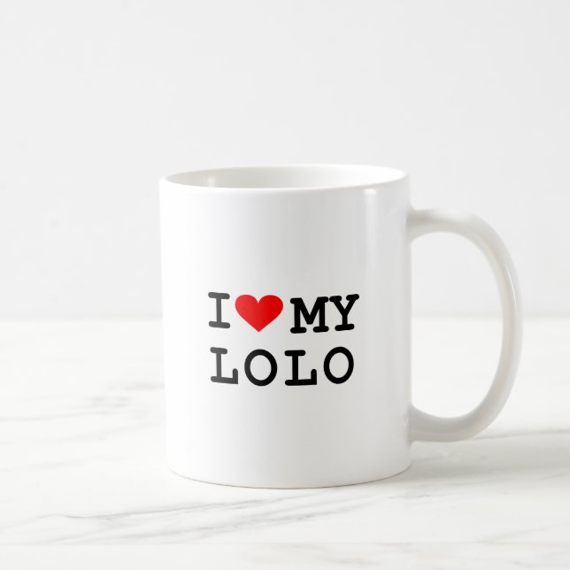 I love my lolo. It's more fun in the Philippines! Coffee Mug (Right)