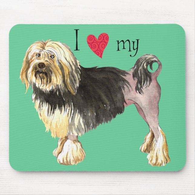I Love my Lowchen Mouse Pad (Front)