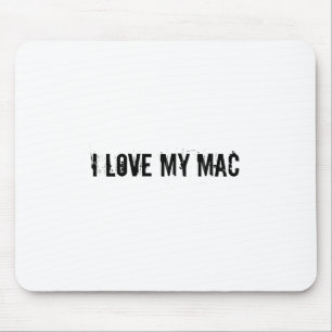 I Love My Mac-Mousepad Mouse Pad
