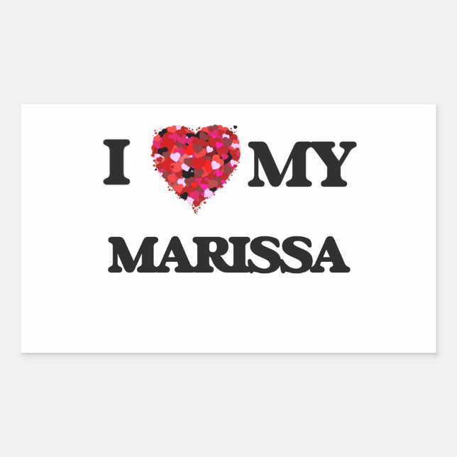 I love my Marissa Sticker (Front)