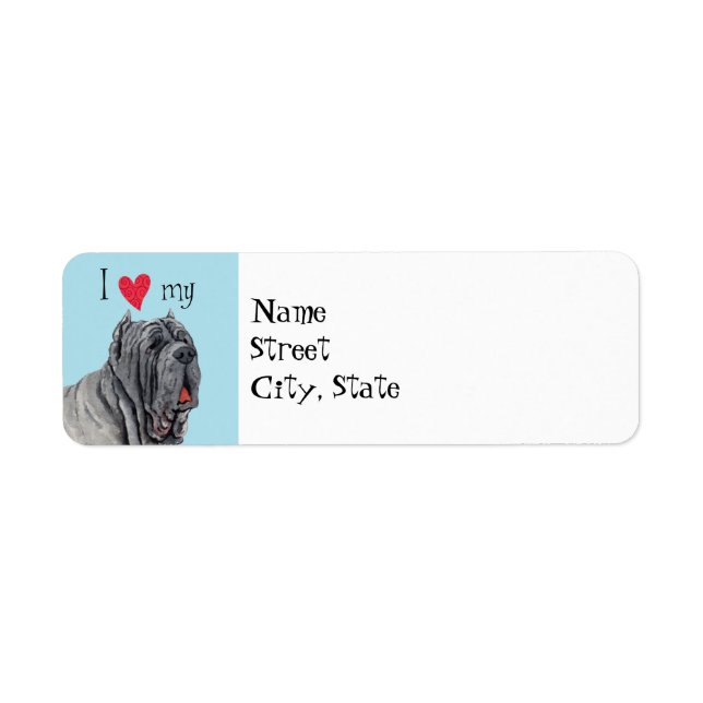 I Love my Mastino (Front)