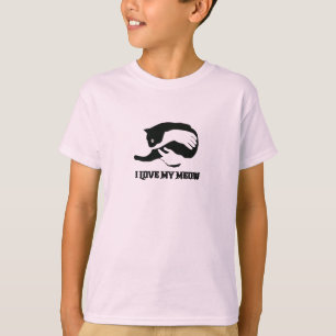 I love my meow Tri-Blend shirt