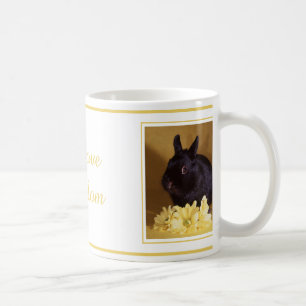 I Love My Mom - Bunny and Daisies Mug
