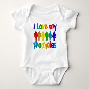I Love my Mommies Baby Bodysuit