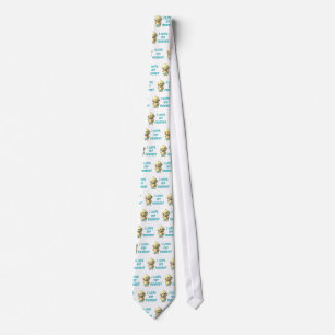 I love my mommy Bouncing Baby with Heart & Rattles Tie