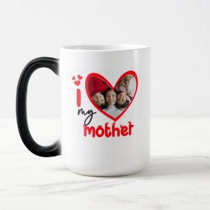 I Love My Mother Photo Gift Coffee Mug