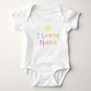 I Love My Nana Infant Bodysuit