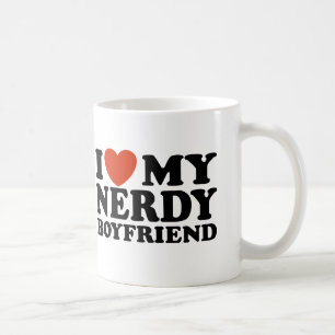 I Love My Nerdy Boyfriend Coffee Mug