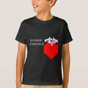 I Love My New Cow Valve Heart Patient T-Shirt