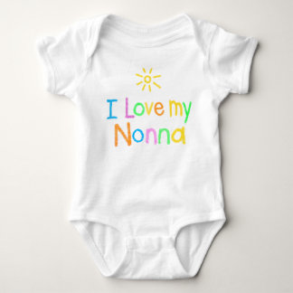 I Love My Nonna Baby Bodysuit