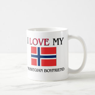 I Love My Norwegian Boyfriend Coffee Mug