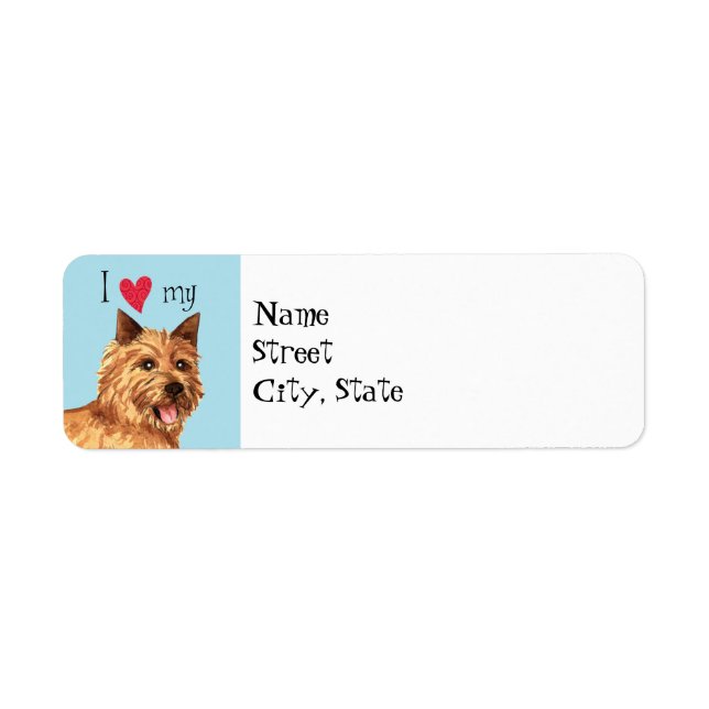 I Love my Norwich Terrier (Front)