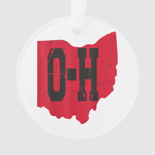 I Love My Ohio Home Script Ohio Buckeye State (devant)