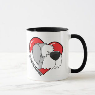 I Love my Old English Sheepdog Mug