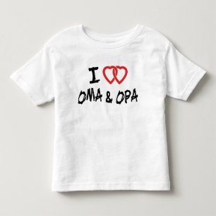 I Love My Oma & Opa T-Shirt