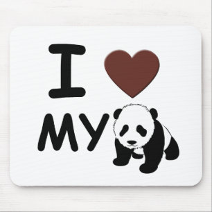 I love my panda mouse pad