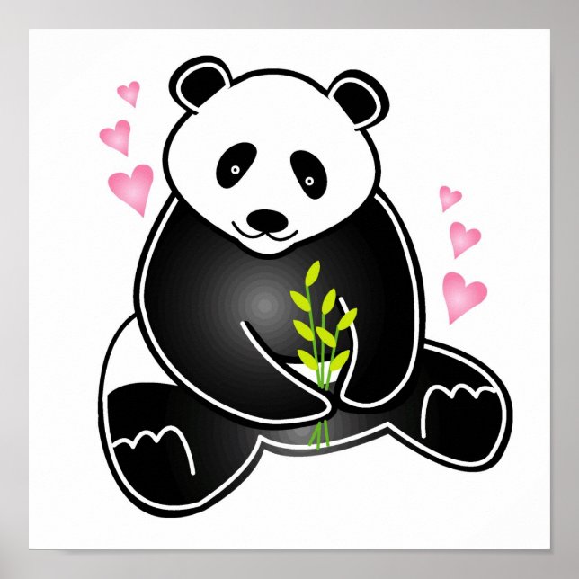 I Love My Panda print (Front)