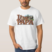 *~* I LOVE MY PAPA Father's Day Rustic AP86