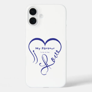 I Love My Partner - You Are My Home Throw Pillow iPhone 16 Plus Case