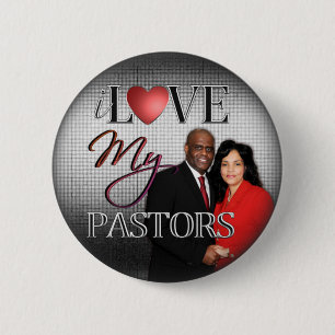 I Love My Pastors 2 Inch Round Button