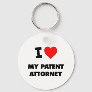 I love My Patent Attorney Keychain