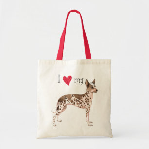I Love my Peruvian Inca Orchid Tote Bag