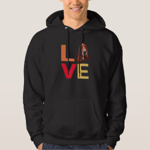 I Love My Pet Basset Hound Dog-Fun With Animals Hoodie