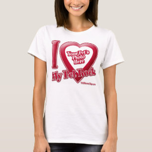 I Love My Pet Rock - Photo T-Shirt