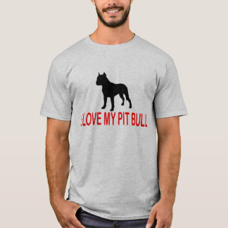 I LOVE MY PIT BULL 2730B T-Shirt