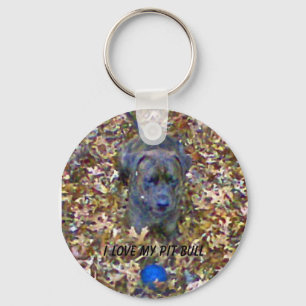 I love my Pit Bull Keychain
