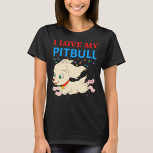 I Love My Pitbull 19 T-Shirt