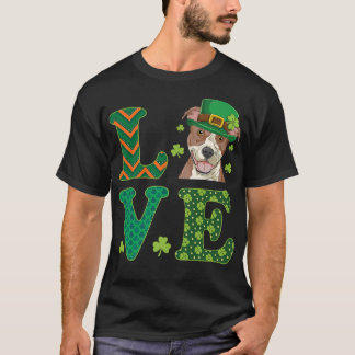 I Love My Pitbull St T-Shirt
