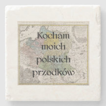 I Love My Polish Ancestors | Custom Coasters