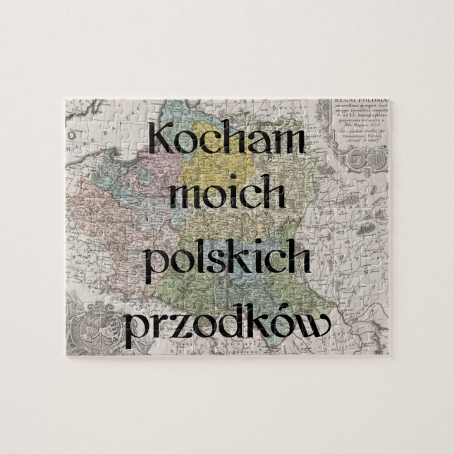 I love My Polish Ancestors | Custom Puzzle (Horizontal)