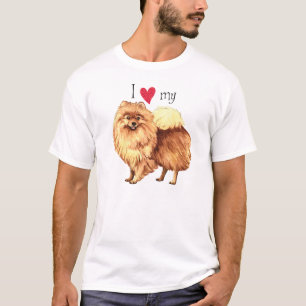 I Love my Pomeranian T-Shirt