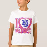 I Love My Prince pink/purple - photo T-Shirt<br><div class="desc">I Love My Prince pink/purple - photo</div>