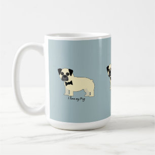 I love my Pug Coffee Mug