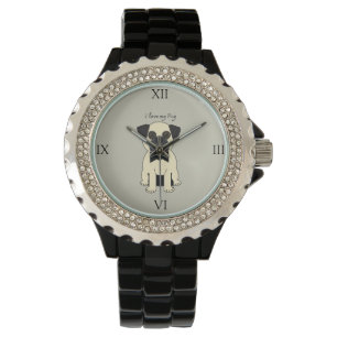 I Love My Pug Watch