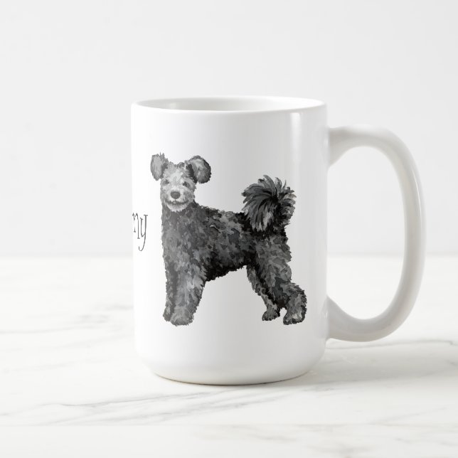 I Love my Pumi Coffee Mug (Right)